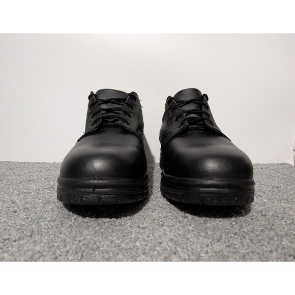 Thorogood Soft Streets Series Plain Toe Work Oxfords Mens Size 13 XW Black main image 6